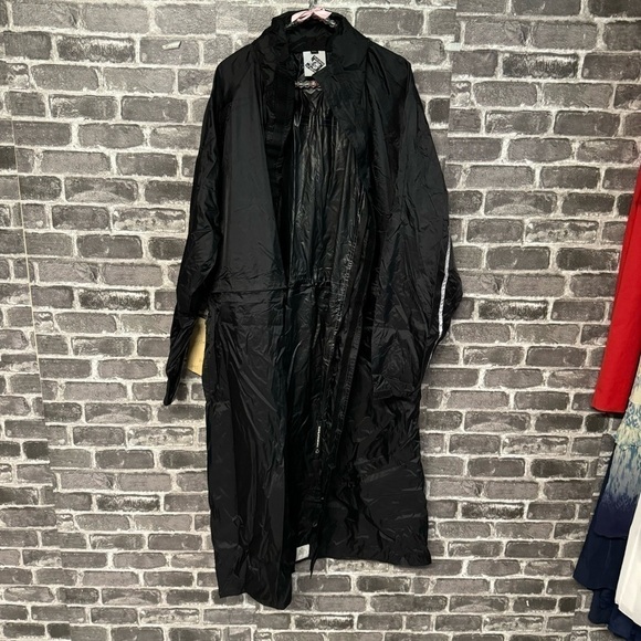 NWT Tuscano Urbano long jacket black waterproof - Picture 2 of 16